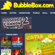 BubbleBoxサイト画面