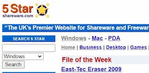 5StarShareware.comの画像