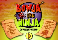 Bowja the Ninjaのゲーム画面