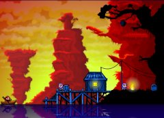 Bowja the Ninjaのゲーム画面