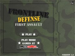 Frontline Defenseのゲーム画面