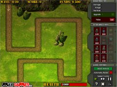 Frontline Defenseのゲーム画面
