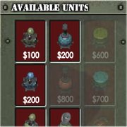 Frontline Defenseのゲーム画面