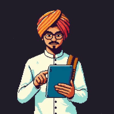 タブレットをするインド人の画像