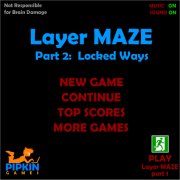 Layer Maze 2のゲーム画面