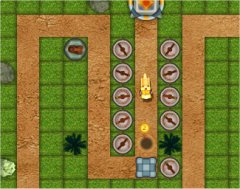 Temple Guardianのゲーム画面