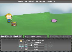 Turn Based Battleのゲーム画面