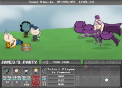 Turn Based Battleのゲーム画面