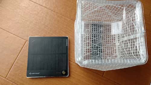 太陽光パネルとビニル本体