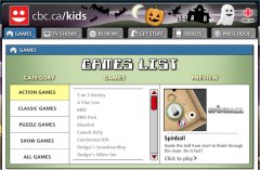 kids Gamesの画面