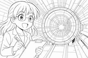LHCをイメージしたイラスト画像