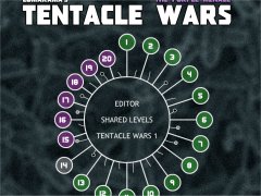 Tentacle Wars The Purple Menaceのゲーム画面